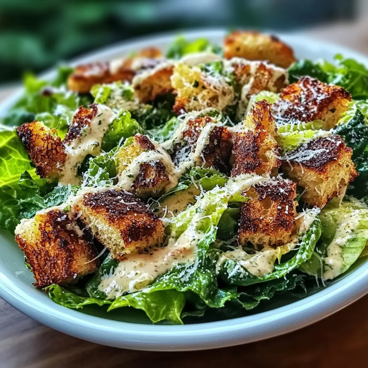 Creamy Classic Caesar Salad